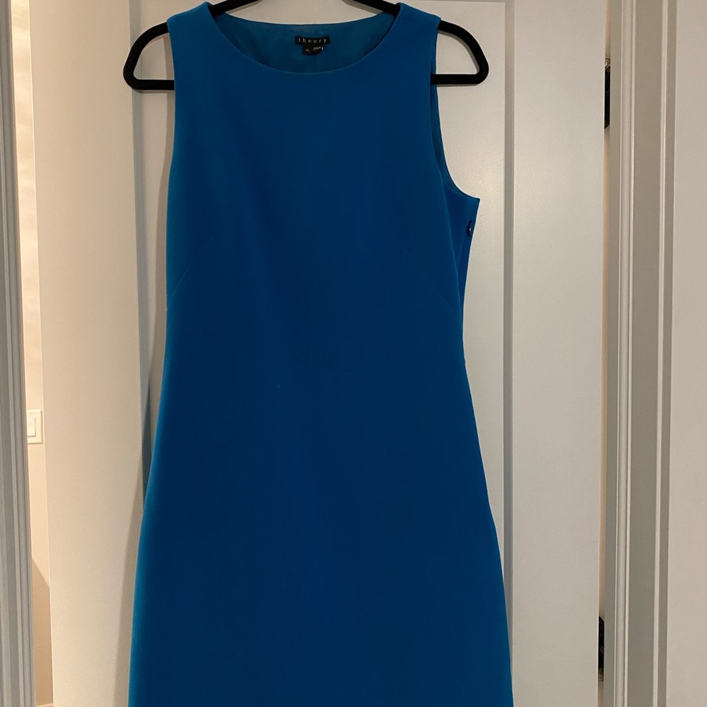 Blue theory dress
